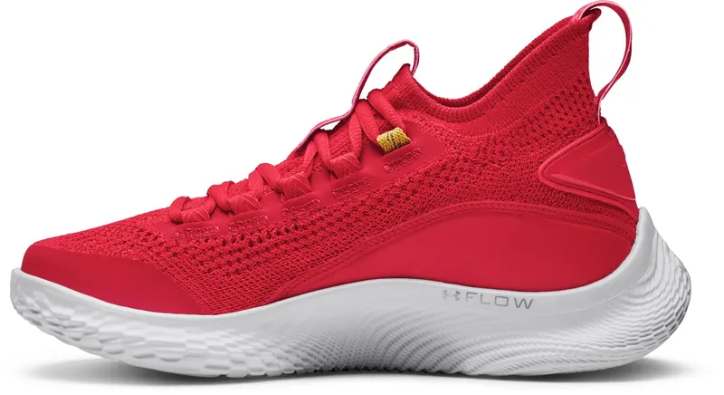 Under Armour Basketball Shoes Grade School Curry Flow 8 Red (3024036-600)