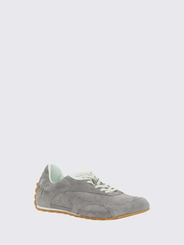 Bottega Veneta Orbit Flash Suede Calfskin Trainers Grey (867926V3MS01596)