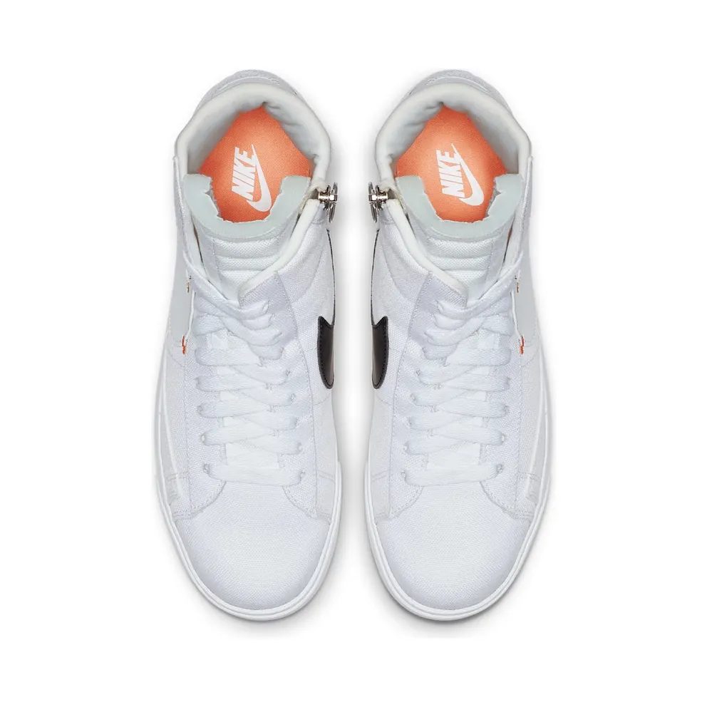 Nike Blazer Mid Rebel Summit White (W) White/Summit White-Fuel Orange-Platinum Tint (BQ4022-102)