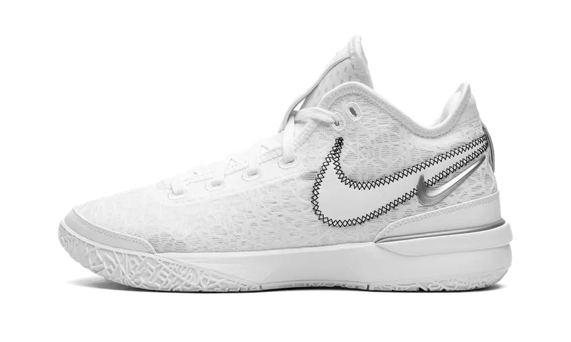 Nike Zoom Lebron NXXT Gen “White / Metallic Silver” (DR8784-101)