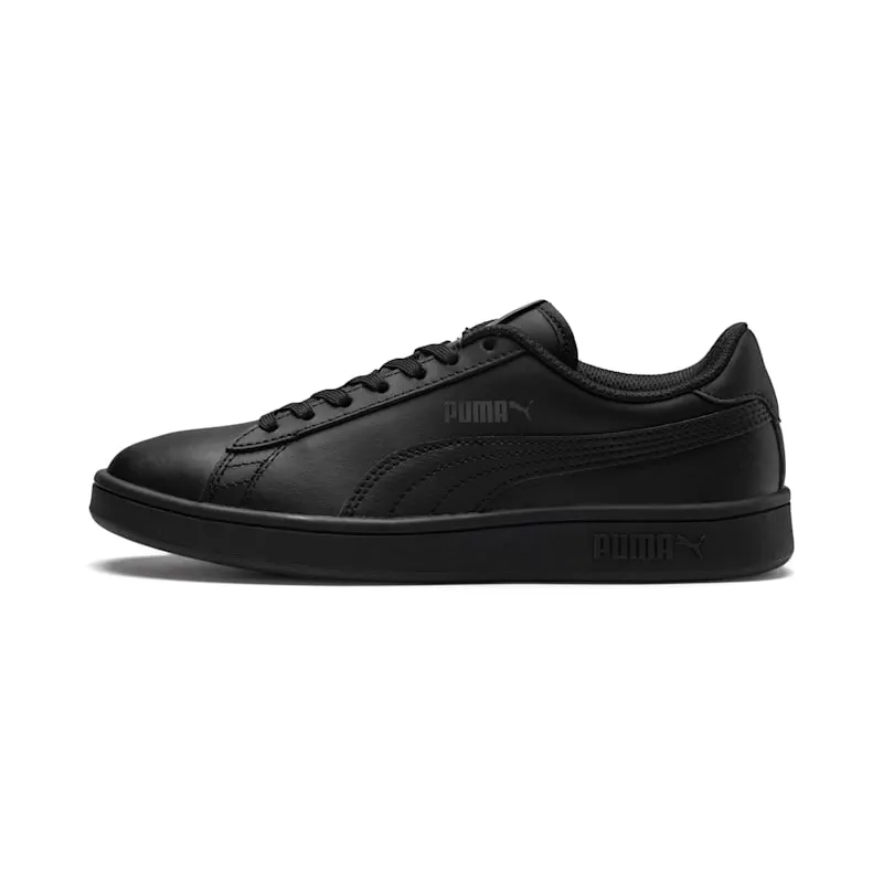 PUMA Smash V2 Youth Black/Black (365170-01)