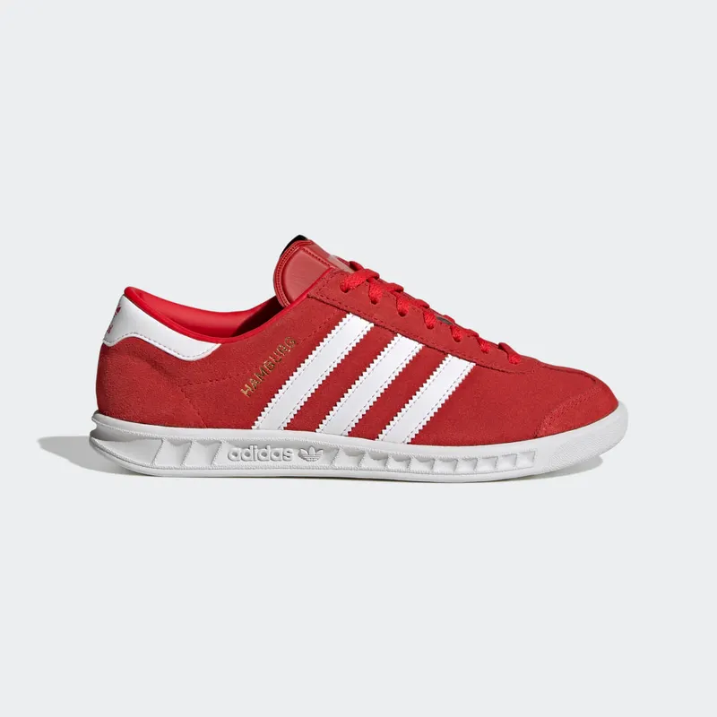 adidas Hamburg Vivid Red / Cloud White / Gold Metallic (GX3172)