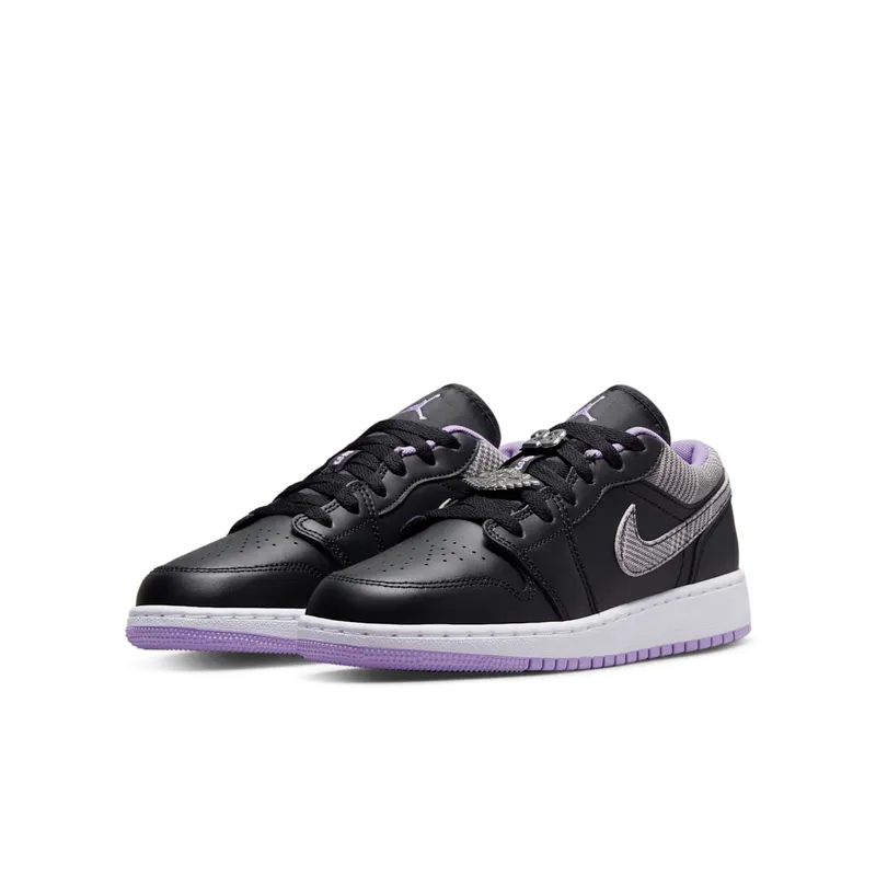 Air Jordan 1 Low Houndstooth (GS) (DH0570-015)