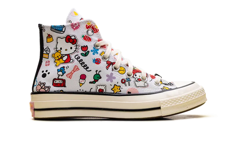 Converse Chuck 70 Hi “Hello Kitty Stickers” (A17696C)