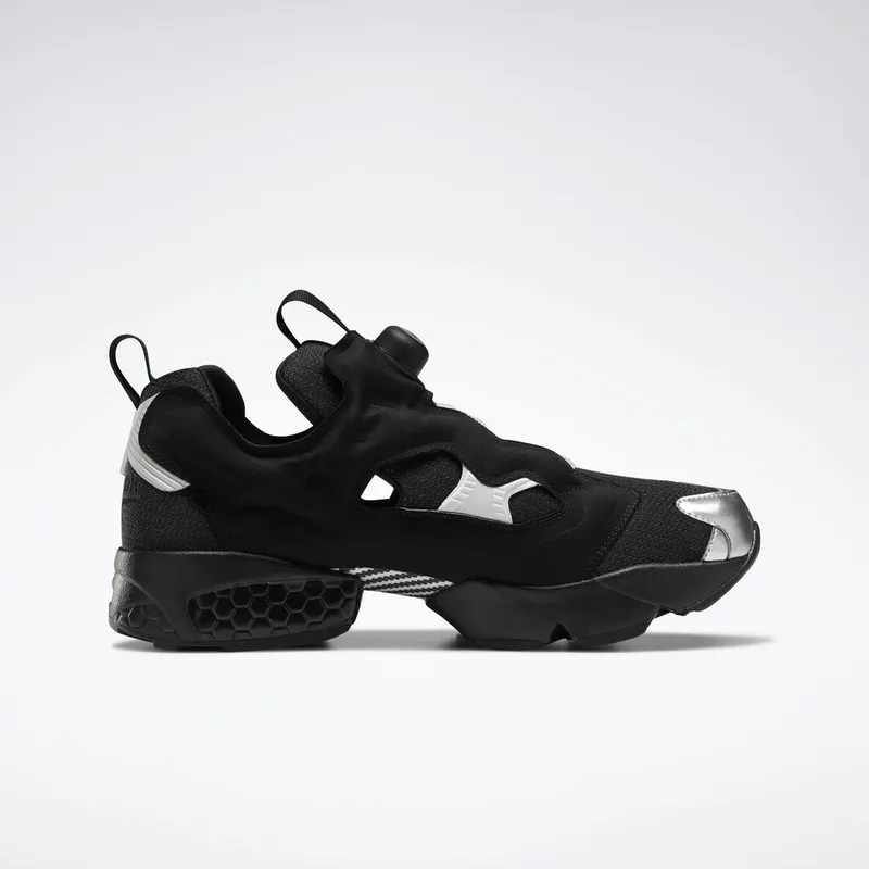 Reebok Instapump Fury Black Steel Black/Steel-Matte Silver (Other Brands Other)