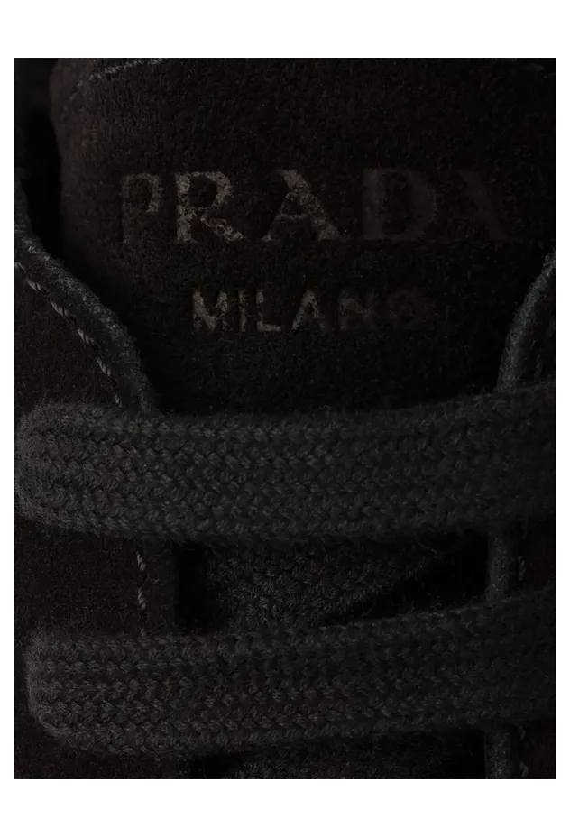 Prada Prax Suede and Re-nylon “Black” (2EE455 F G000 D7R F0632) (3)
