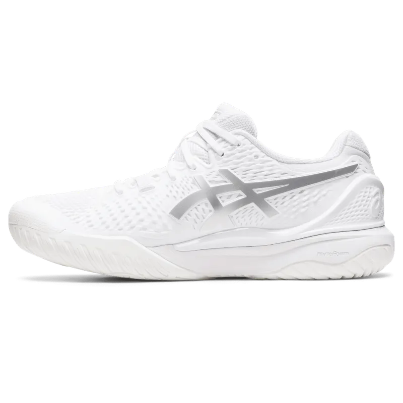 Asics GEL-RESOLUTION 9 White/Pure Silver (1042A208.100)