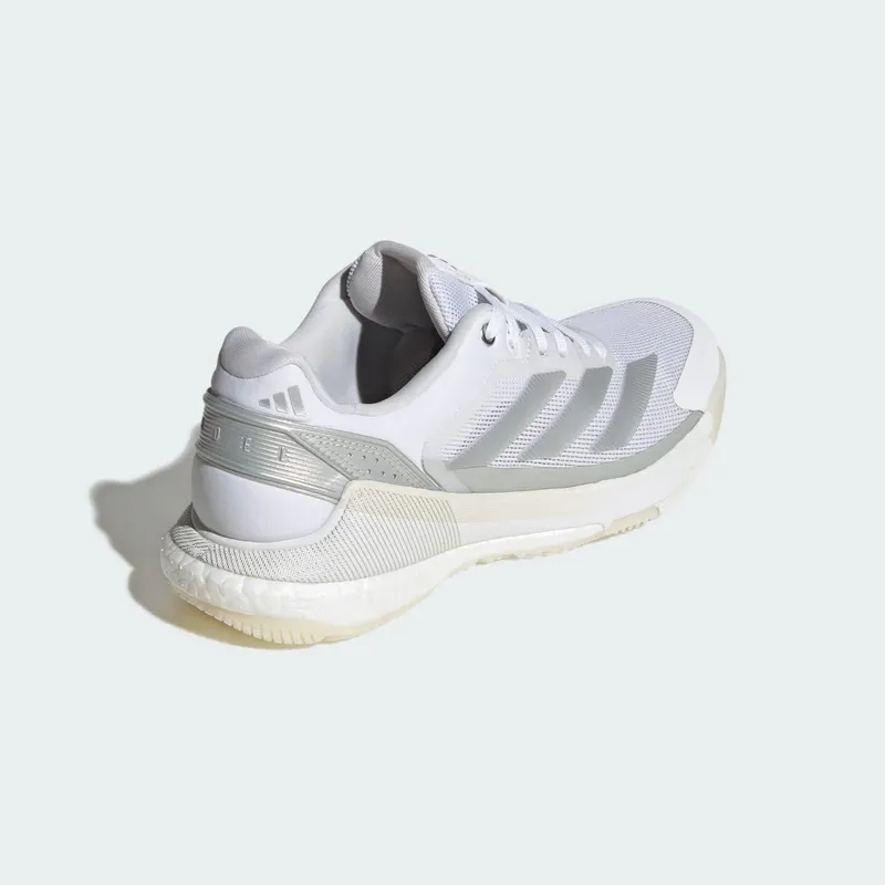 Adidas Crazyquick BOOST Padel Cloud White / Silver Metallic / Zero Metalic (JR4660)