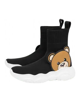 Moschino Sock Sneakers Teddy Patch (MNT68907MK001)