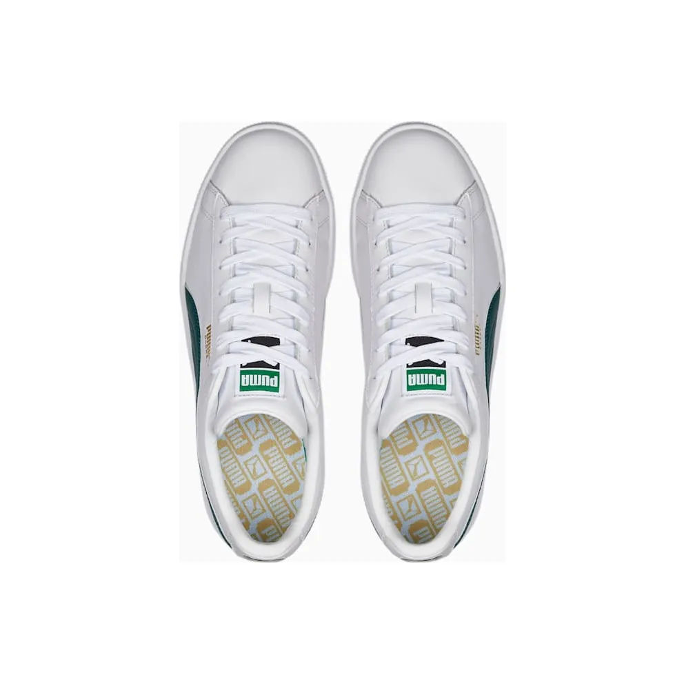 Puma Basket Classic XXI White/Green (374923-21)