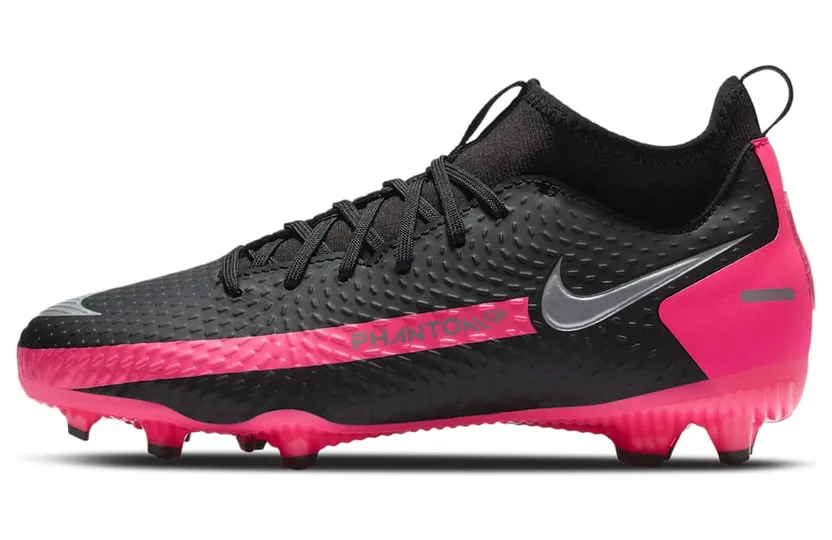 Nike Phantom GT Academy DF MG Black Pink Blast (Kids)