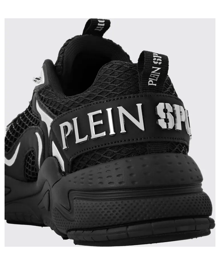 Plein Sport Gen X.05 Mesh Sneakers Black (FAESUSC0843STE003N0270) (3)