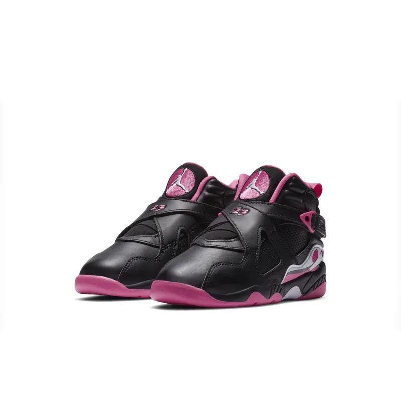 Jordan  8 Retro Pinksicle (PS) Black/White-Pinksicle (580529-006)