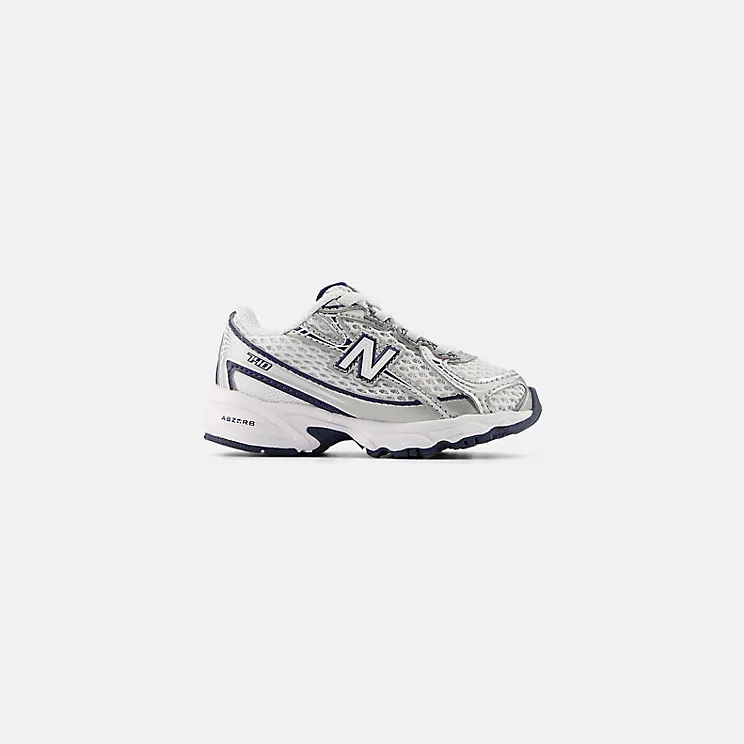New Balance 740 Bungee Lace White Navy Silver (IZ740WN)