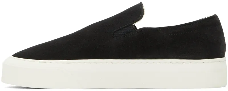The Row Black Marie H Slip-on Sneakers (F1179-L25)