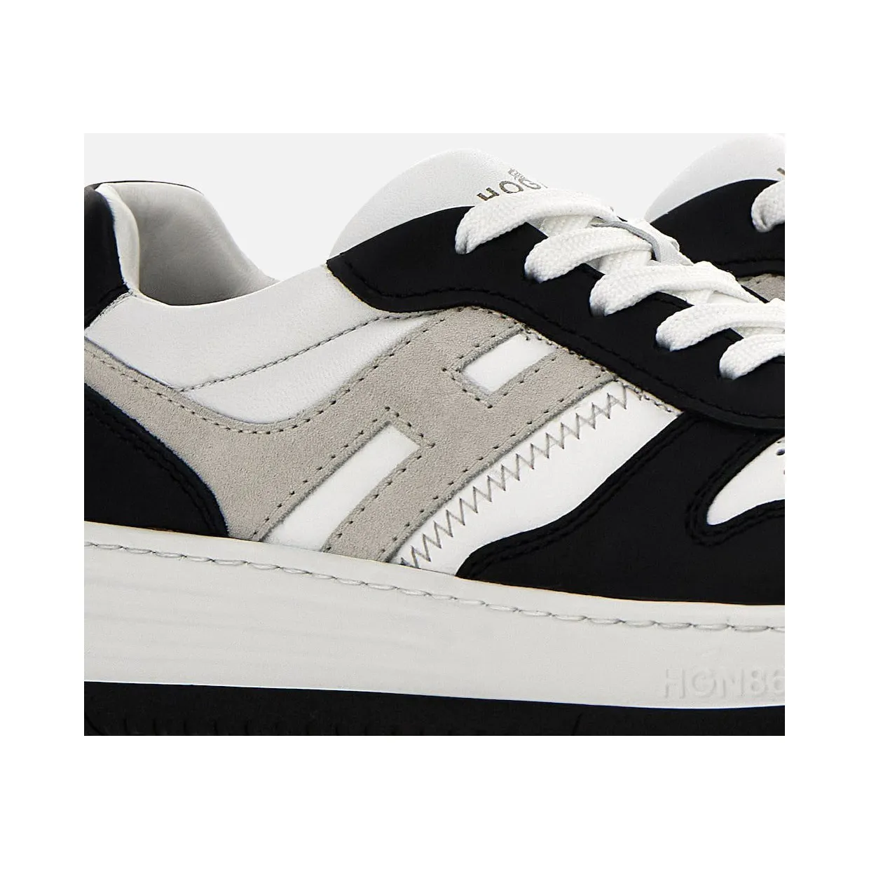 Sneakers Hogan H630 Black White (HXM6300EU50ODZ0001) (5)