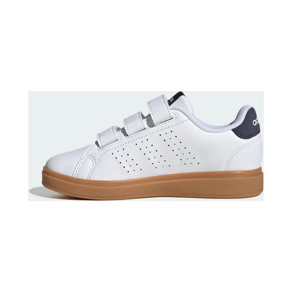 Adidas Advantage Base 2.0 Kids Cloud White / Shadow Navy / Gum (JI4194)