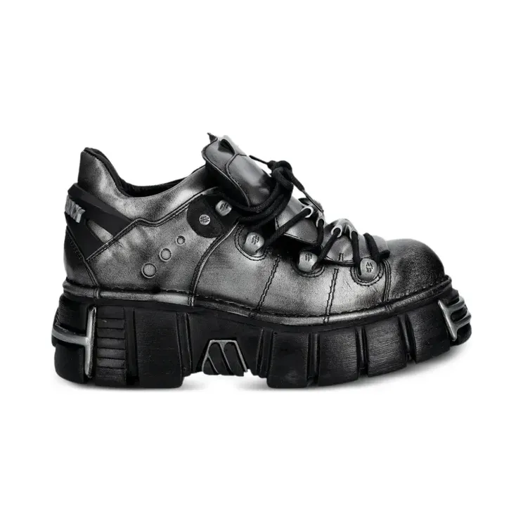 New Rock met chunky zool “Grey” (M120NC76)