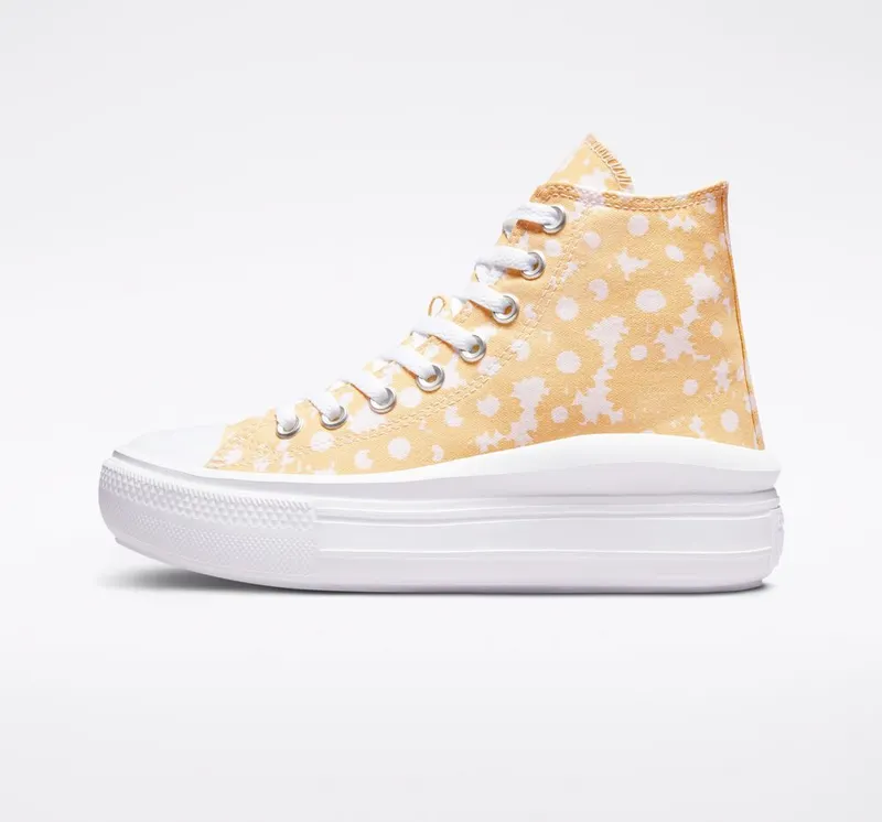 Converse Chuck Taylor All Star Move Platform Bright Florals Cyber Mango/White/White (A01194C)