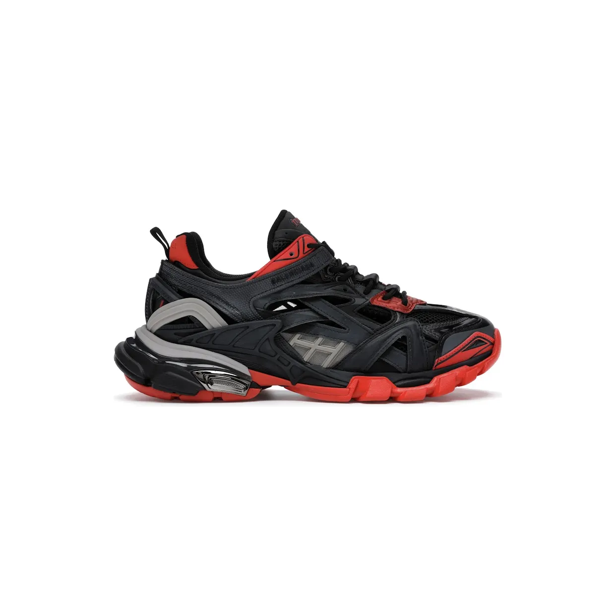 Balenciaga Track.2 Black Red Grey (2)