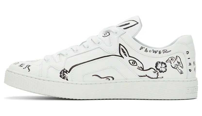 Pierre Hardy Shinsuke Kawahara Editon White Usagi 104 Sneakers (VX02) (3)