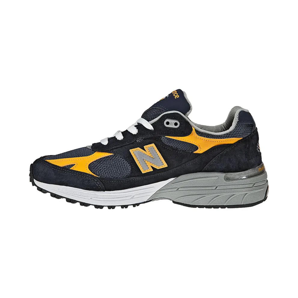 New Balance 993 MiUSA Navy Yellow (MR993NAV)