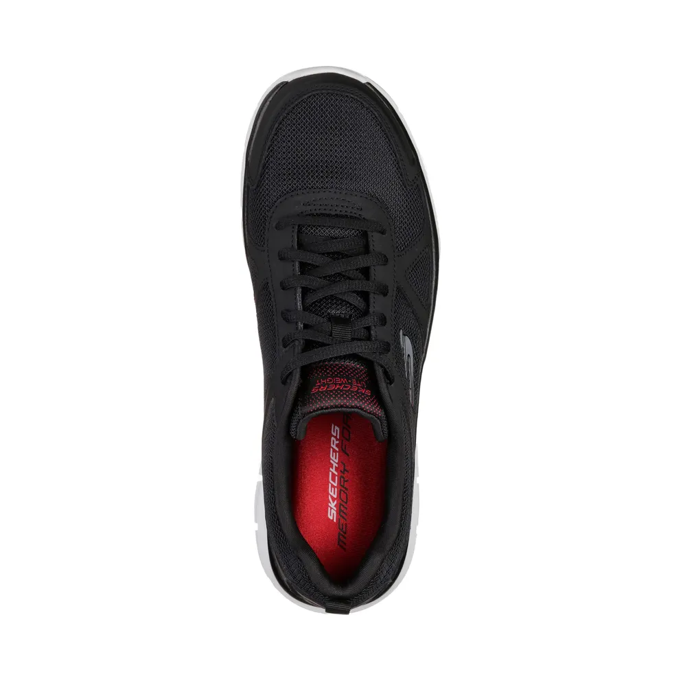 Skechers Track – Black / Red – “Black” (52631 BKRD)