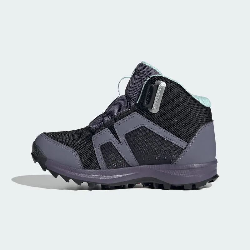 Adidas Terrex BOA Mid RAIN.RDY Hiking Core Black / Cloud White / Preloved Violet (JS2968)