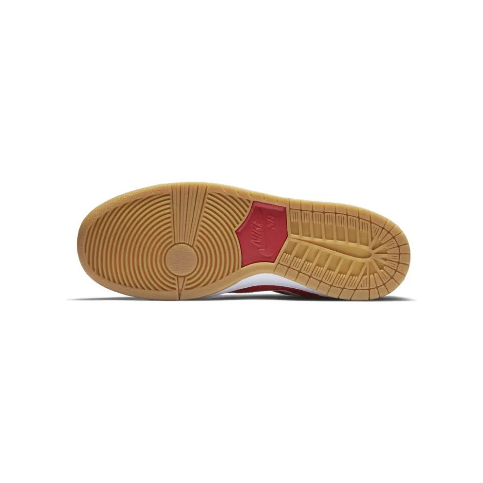 Nike SB Dunk Low Ishod Wair University Red University Red/Gum Light Brown-White (819674-612)