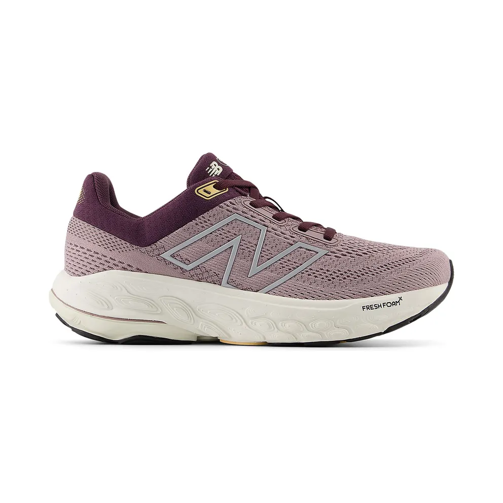 New Balance Fresh Foam X 860v14 Ice Wine Plum Brown Silver Metallic (W860J14)