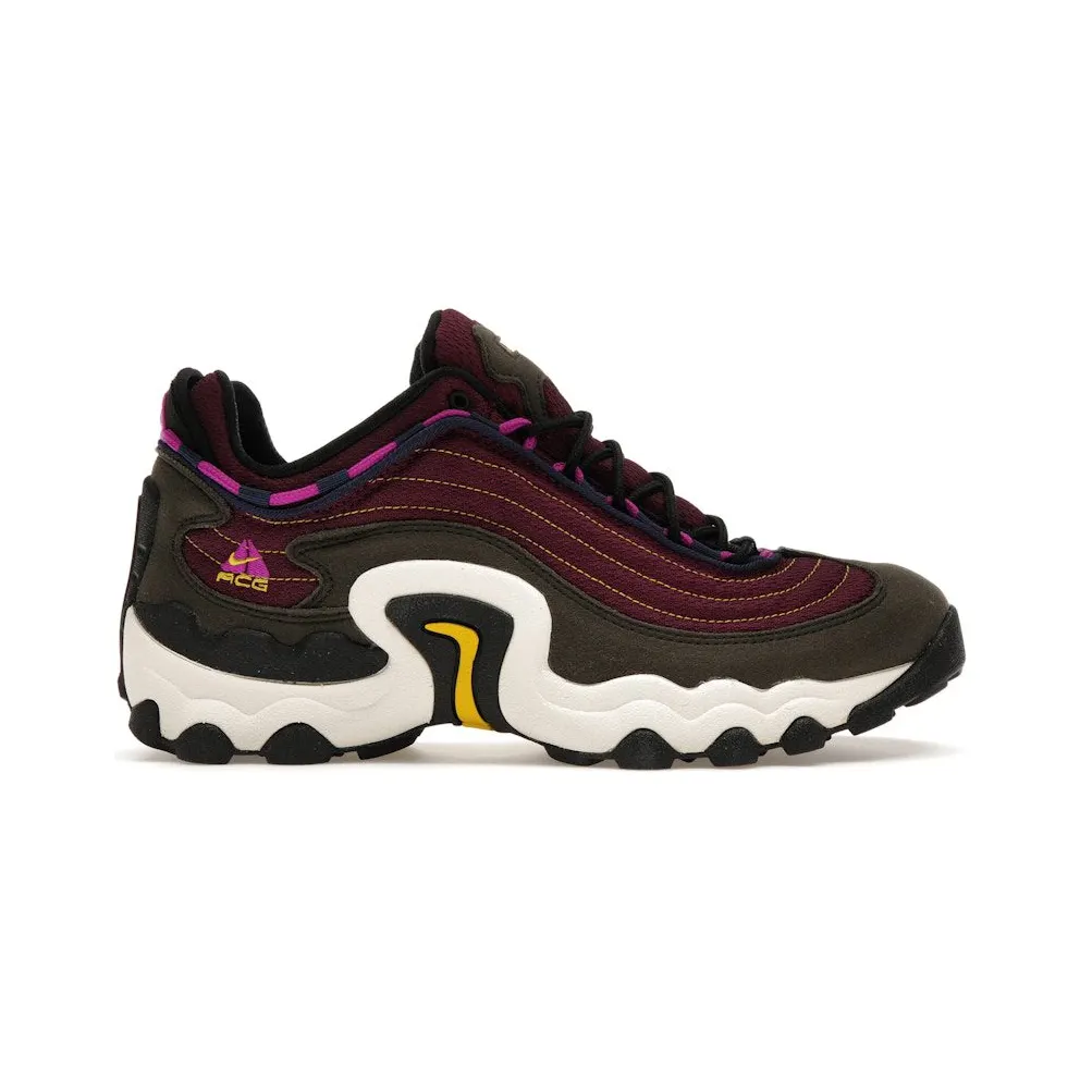 Nike Air Skarn ACG Sequoia Bordeaux Sequoia/Bright Citron-Bordeaux-Vivid Purple (CD2189-300)