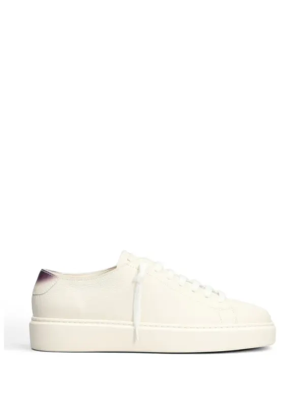 Doucal’s aus gekörntem Leder – White (DU3540ALEXPY843)