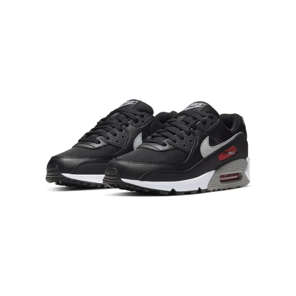 Nike Air Max 90 Black Red Black/Grey-Red (CW7481-002)