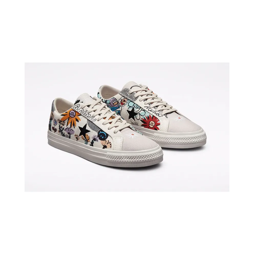 Converse One Star Floral Egret/multi/Black (172933C)