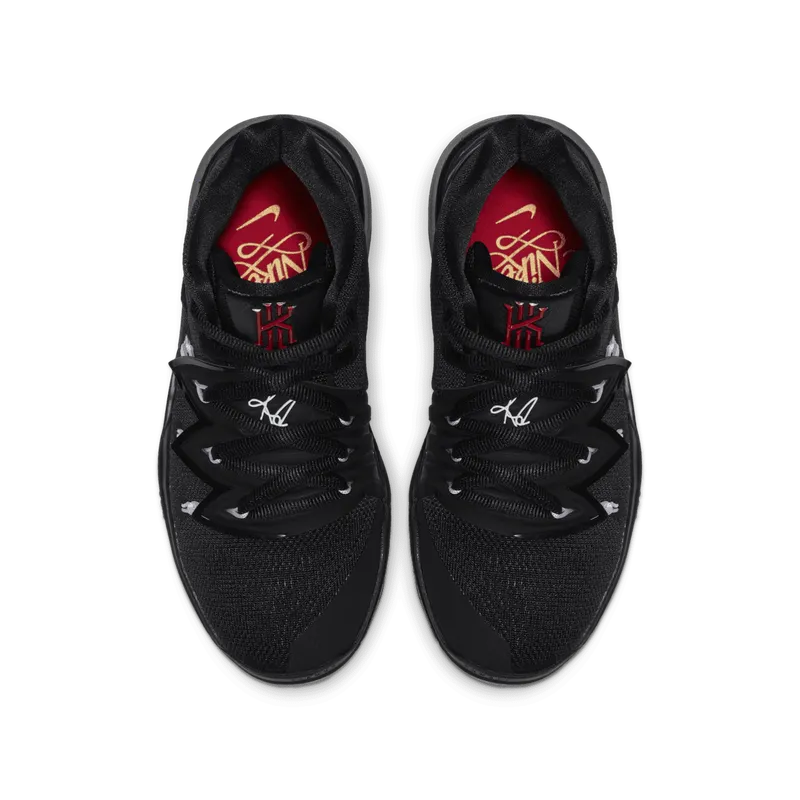 Nike Kyrie 5 Red Carpet (GS) Black/Black-White-University Red (AQ2456-016)