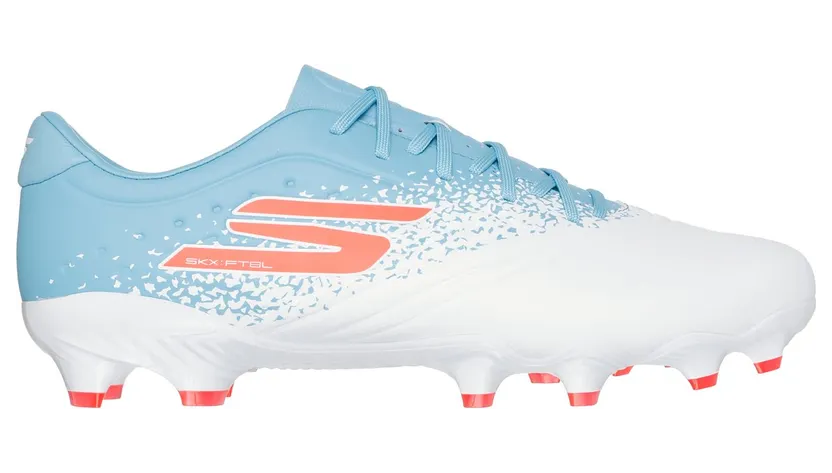 Skechers Razor 1.5 Academy FG Shoes CM Wit/Turkoois, Maat 47.5 (252015-WTQP)