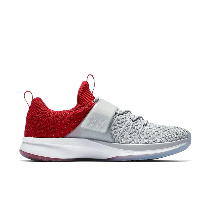Jordan Trainer 2 Flyknit Wolf Grey Gym Red Wolf Grey/Metallic Silver-Gym Red (921210-004)