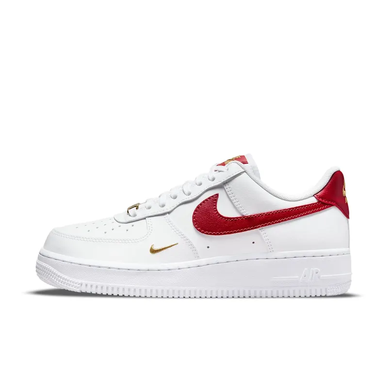 Nike Air Force 1 07 Red Mini Swoosh (CZ0270-104)