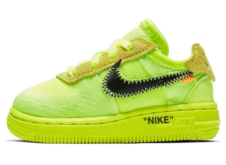 Nike x Off White Air Force 1 Low Volt Kids (2018) (BV0853-700)