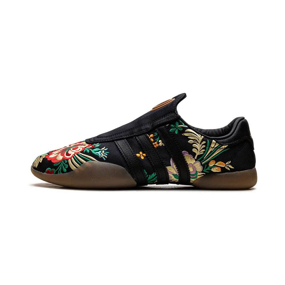 Adidas Taekwondo Mei “Black Floral Embroidered” (JR6018)