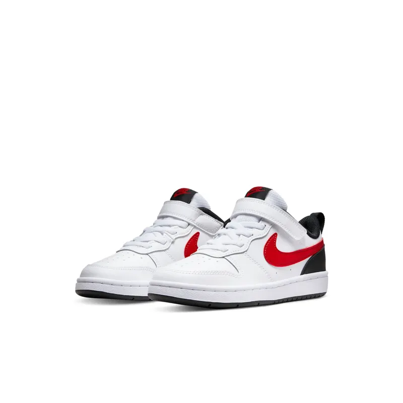 Nike Court Borough Low 2 Younger Kids’ White (BQ5451-110)
