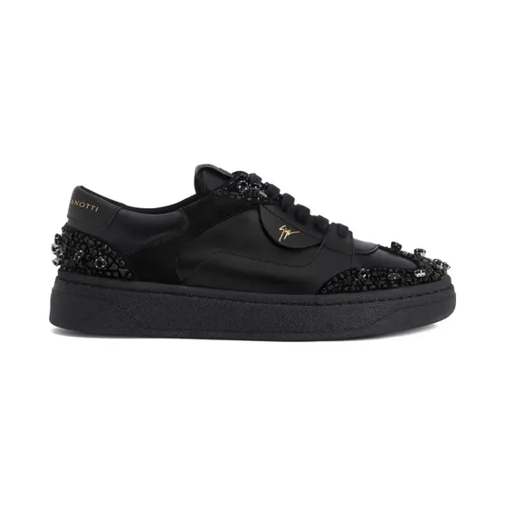 Giuseppe Zanotti GZ94 met geborduurde stras “Black” (RW50028001)