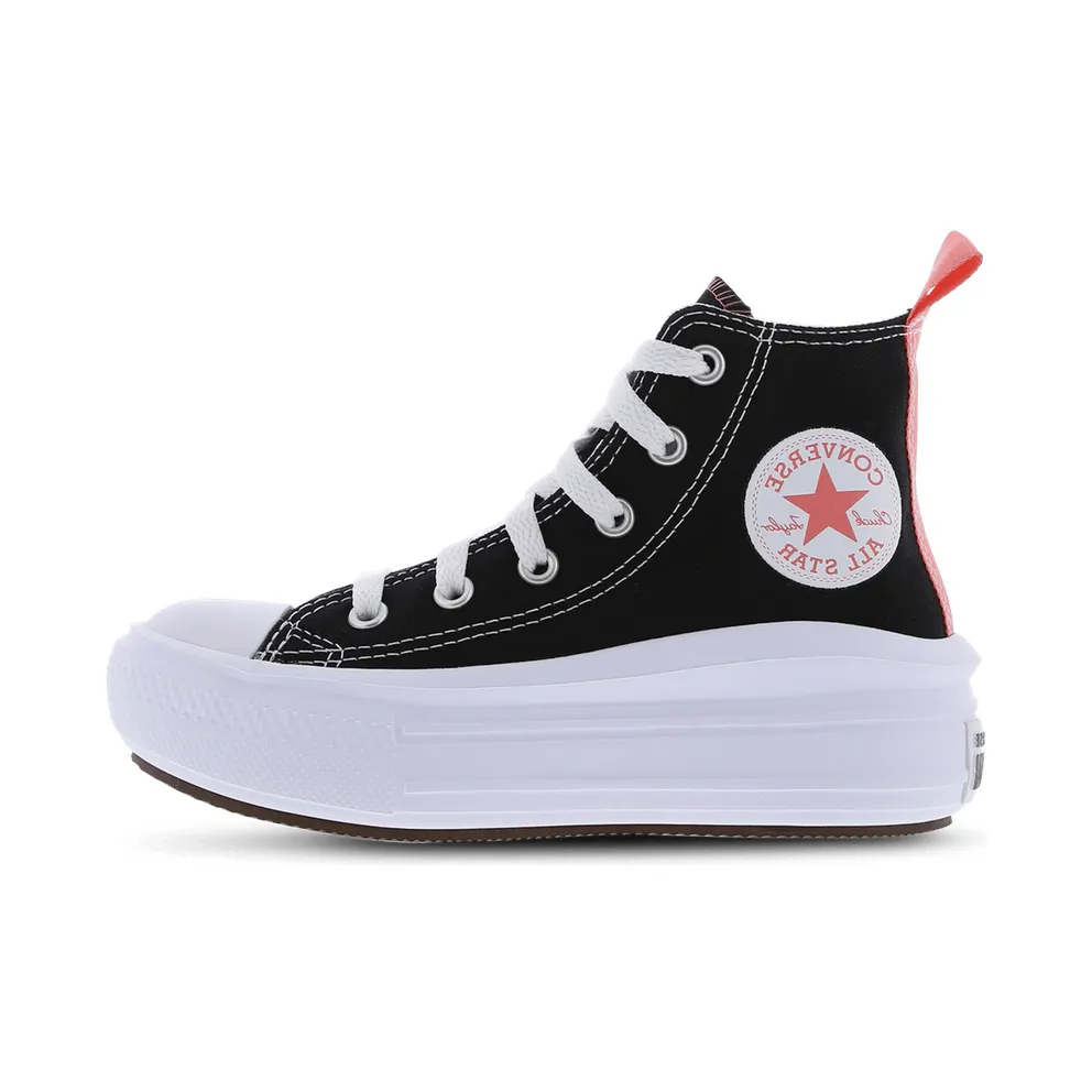 Converse Canvas Color Chuck Taylor All Star Move Black/pink Salt/White
