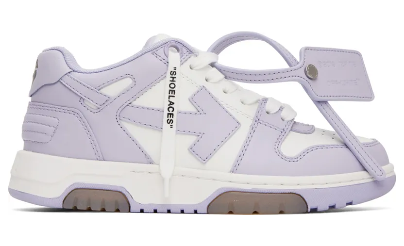 Off-White Out Of Office “White/Purple” (OWIA259F22LEA0010136)