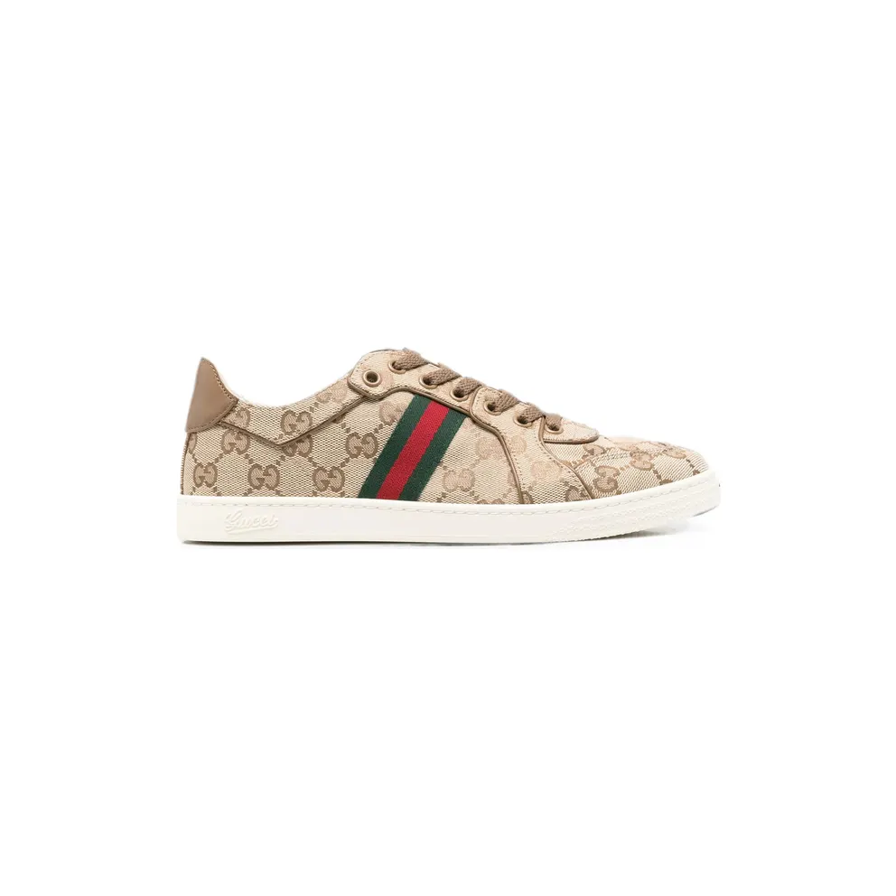 Gucci GG Supreme Web-stripe “Neutrals” (871611 FAF48 9644)