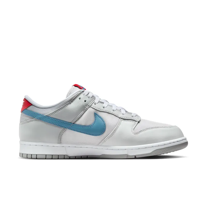 Nike Dunk Low QS “Silver Surfer” (metallic silver / aegean storm) – HF0391-001