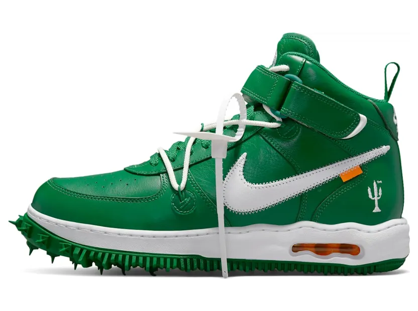 Nike Air Force 1 Mid x Off-White ™ Pine Green/White/White (DR0500-300)