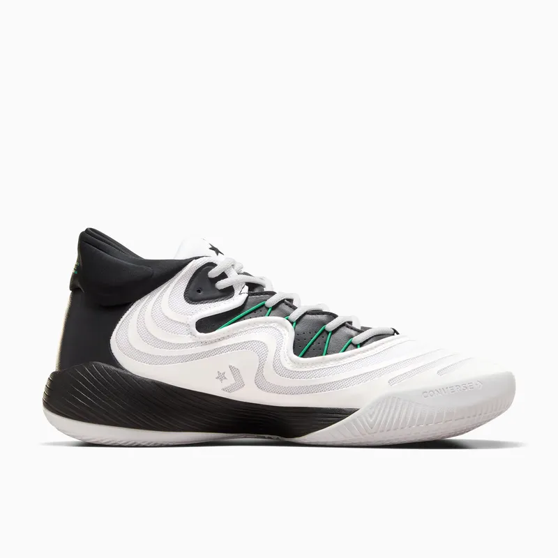 Converse All Star BB Shift CX White/Black/Apex Green (A08648C)
