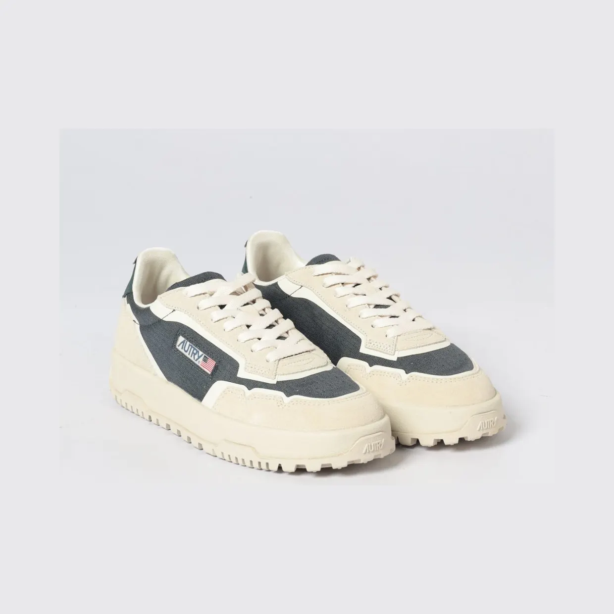 Autry Wildpace Low Cordura Nylon and Suede Sneakers Rope (LDLMCO06)