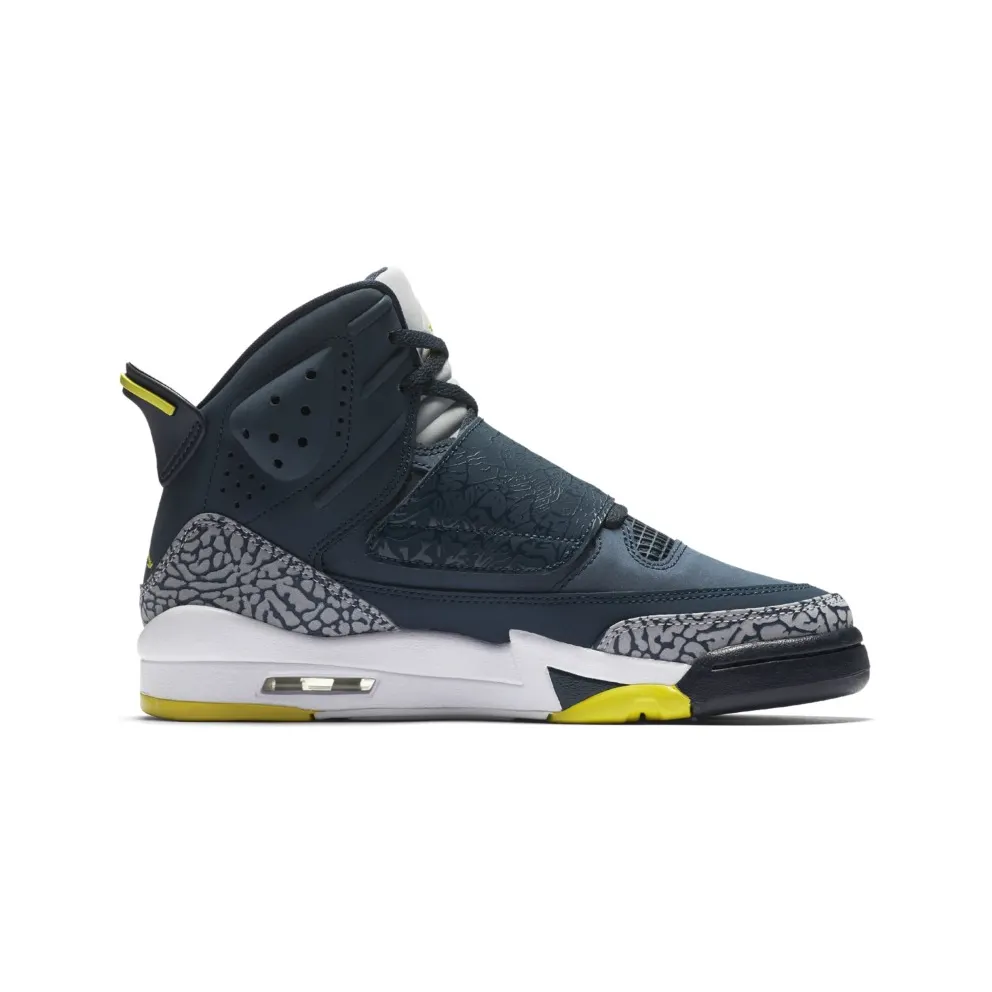 Jordan Son Of Mars Armory Navy (GS) Armory Navy/Electrolime-White (512246-405)